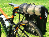 自転車の運搬力を向上させる「荷台」と「収納容量可変バッグ」発売 画像