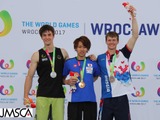 ワールドゲームズ、ボルダリングの緒方良行が日本人金メダル第1号に 画像