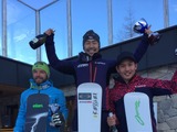スノーボードアルペン・斯波正樹、イタリア大会PGS種目で優勝 画像