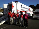 熊本国際ロードに手術もできる救急車が登場 画像