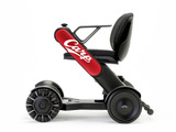 電動車椅子「WHILL Model C」にカープモデルのアームカバーが登場 画像