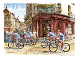 ツール・ド・フランス水彩画フレームが追加販売 画像