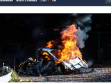 【WRC】大波乱のラリージャパン、クラッシュ、大火災のサバイバルに　「何があったのかまったく分からない」と昨季王者のオジエ 画像