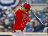 【MLB】大谷翔平、初回に今季“最速”186キロ弾丸二塁打　実況も「ロケットダブルだ！」と驚愕 画像