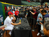 【MLB】球宴前日会見に臨んだ大谷翔平、去就について明言せず　米メディアは「アナハイムを去る準備ができている」と伝える 画像