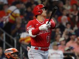 【MLB】大谷翔平「2番DH」　打撃三冠へ、元最多勝右腕から2試合ぶり45号で“大谷ショック”払拭なるか 画像