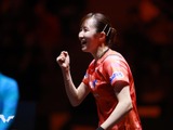 早田ひな、「今年活躍した」女性アスリート首位　伊藤美誠は4位、張本美和は2024年期待できるアスリート5位　 画像