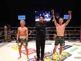 【RIZIN.45】Krush王者・篠塚辰樹、BD戦士を血染め“フルボッコ”で2度ダウン奪い圧倒　敗れた冨澤は号泣 画像