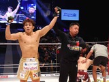 【RIZIN.45】新居すぐるの一撃“失神KO勝利”に衝撃走る　他界した地元先輩へ捧ぐ圧巻5連勝 画像