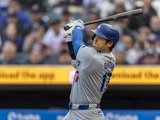 【MLB】大谷翔平、初回に“177キロ”弾丸二塁打でチャンスメーク　ドジャース先制点「ロケットだ」 画像