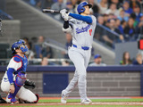 【MLB】「ショウヘイ・イン・トロント！」大谷翔平、右翼への今季7号　ブーイング吹き飛ばす一打に実況も感嘆 画像