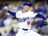 【MLB】山本由伸、自己最多100球の力投で5勝目　ロバーツ監督「スライダーを増やし、速球にも力があった」と分析 画像