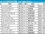 【ラジオNIKKEI賞／枠順】ショーマンフリートが「0.0.0.10」の鬼門枠　“馬券内率44％”妙味も持ち合わせた軸候補は 画像