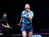 張本美和、世界12位の難敵ディアスにストレート完勝で兄妹ベスト8入り　東京五輪金の陳夢と準々決勝で激突【WTTチャンピオンズ 重慶】 画像