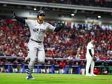 【MLB】決勝弾のソトがヤ軍の15年ぶりWS進出に歓喜「ア・リーグで最高のチーム」　5戦4発でシリーズMVPの大砲には感謝「彼が我々を導いた」 画像