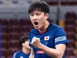 張本智和、優勝候補の王者が4－1勝利で連覇へ好スタート　 17歳の松島輝空は逆転勝ちで上位進出へ初戦突破【全日本選手権2025】 画像