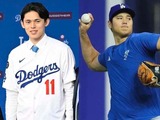 【MLB】「オオタニ対ササキは接戦で……」佐々木朗希、公式が言及した“投手・大谷翔平”との比較　23歳の将来性には太鼓判 画像