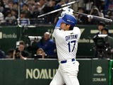 【MLB】今季1号アーチ「これぞ大谷翔平のスイングだ」　ドジャース公式、至福の27秒“ベース1周”動画を投稿 画像