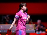 大藤沙月、21歳迎えた新星がストレート快勝で“デビュー”　チリの41歳サウスポー撃破で好スタート【世界卓球2025】 画像