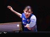 早田ひな、中国選手撃破で2大会連続メダルに王手　世界23位・石洵瑶を4－2で下し大藤沙月に続き8強入り【世界卓球2025】 画像