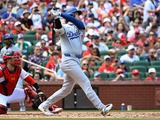 【MLB】「またやった」大谷翔平、2試合連発19号は“185キロ”弾丸アーチ　メジャー最多5本目の先頭打者弾に米記者も驚愕 画像