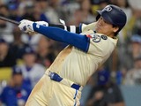 【MLB】「オオタニの本塁打が……」大谷翔平、“53号173キロ弾”直後のバットフリップに注目　連日の豪快一打に公式驚愕 画像