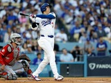 【MLB】大谷翔平、WCS初戦で先頭打者“189キロ”先制アーチ　剛腕グリーンを粉砕「史上最高の野球選手だ」 画像