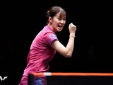 サウスポー・長﨑美柚が伊藤美誠にフルゲームで大逆転　激闘を制し準々決勝進出　世界女王と対戦の可能性【WTTファイナルズ香港】 画像