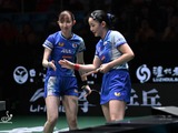 早田ひな＆張本美和が“ひなみわペア”結成で優勝争い参戦か　パリ五輪では中国勢と激闘　実力者がタッグで初戦に臨む【シンガポールスマッシュ】 画像