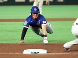 【WBC2026】台湾代表“イケメン主将”左手人差し指の骨折抱えるも……強行出場で魂のヘッスラ　延長戦制して韓国代表を撃破 画像
