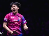 松島輝空、世界王者・王楚欽への雪辱果たし「一番強い選手に勝ててうれしい」　中国撃破のサウスポーが会心勝利に喜び【WTTチャンピオンズ重慶】 画像