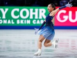 「自分らしい滑りができた」坂本花織、現役最後の大会で首位発進　“同期”アンバー・グレンとの絆にも言及【世界フィギュア】 画像