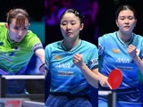 卓球日本女子55年ぶり頂点へ　張本美和＆早田ひなのWエースが軸の新布陣　カットマン・橋本帆乃香の“ジョーカー起用”が鍵【世界卓球2026】 画像