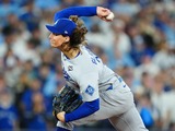 【MLB】“腰痛”で緊急降板したグラスノー、IL入りは回避か「高校生の頃から時々ある」　再発する原因にも言及「背が……」 画像