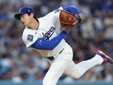 【MLB】大谷翔平が珍しい凡ミス、走者いるのに……セットポジション忘れてノーワインドアップ「5年ぶりボーク」 画像