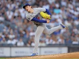 【MLB】“渡米後最速更新”の佐々木朗希、ドジャース球団新「100マイル超え21球」　米記者絶賛のパフォーマンス「正真正銘エース級だった」 画像