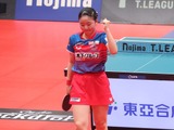 張本美和が勝利も、3連覇狙うKA神奈川が黒星スタート　台湾レジェンドから白星の名古屋・小塩遥菜「いいスタートが切れた」【Tリーグ】 画像