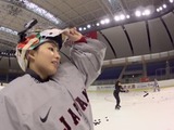 ソニーのアクションカメラがアイスホッケー日本女子代表、戦いの場に迫る 画像