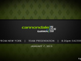 キャノンデール・ガーミンのチームプレゼンテーションが1月8日10時45分からライブ配信 画像