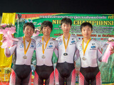 アジア選手権男子エリートチームパーシュートで日本は2位 画像