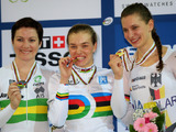 【トラック世界選手権15】女子500mタイムトライアル、ロシアのボイノバが金メダル 画像