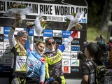 【自転車MTB】W杯ダウンヒル第1戦フランス大会、女子は地元のラゴが優勝 画像