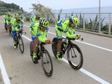 【ジロ・デ・イタリア15】コンタドールがチームTT試走「自転車専用道路だから狭い」 画像