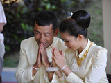 ロード選手の福島晋一が12日にタイで地元女性と結婚 画像