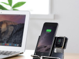 Apple WatchとiPhoneを一緒に充電できる充電スタンド…サンワサプライ 画像
