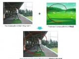 【ゴルフ】「フルミエルカメラ」とデジカメ「EX-FC500S」が連動 画像