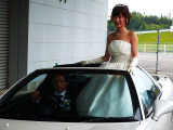 鈴鹿サーキットで結婚式「パレードは私が運転したい！」 画像