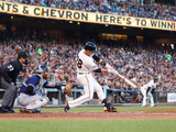 【MLB】青木、ペンス不在のジャイアンツ…ポージーの満塁弾で連敗ストップ 画像