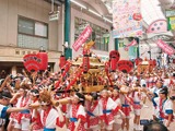 日本三大祭り「天神祭」が大阪で開催…ギャル神輿は35年周年 画像