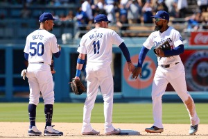 【MLB】ドジャースの「開幕スタメン」を地元メディアが予想　最後のポジション“中堅手争い”に新戦力キムら3選手か 画像